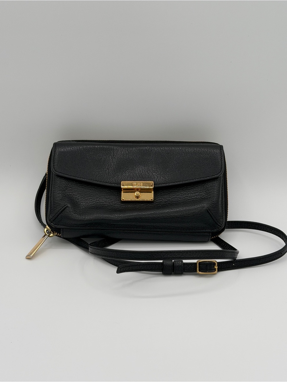 Tumi Larkin Stockton Phone Wallet Leather Bag
